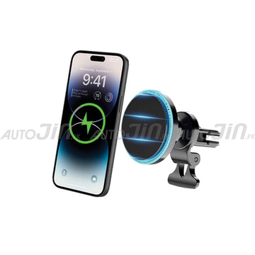 15W Fast Wireless Car Charger Air Vent Magnetic Phone Holder