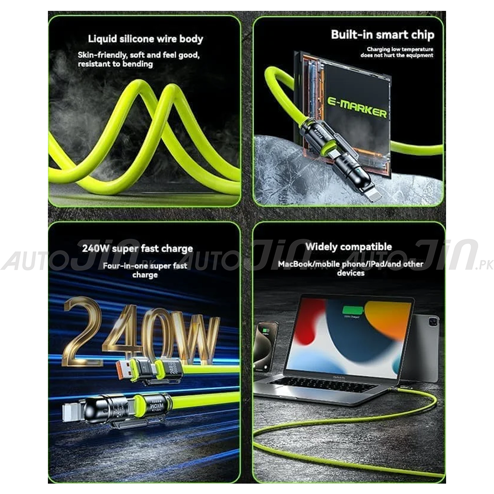Sogo 2 in 2 Fast Charging Data Cable PD SG-58