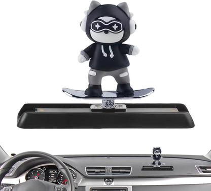 1 Pc Universal Dashboard Sliding Character Car Interior Decoration Accessories