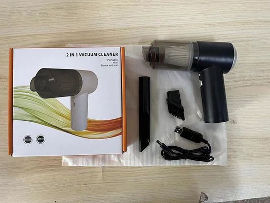 2 in 1 Portable Vacuum Car Rechargeable Cleaner Online Shopping in Pakistan