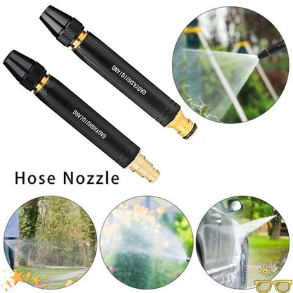 Car Washing Garden Spray Gun Nozzles Metal Jet Lance Nozzle Adjustable High Pressure Washer Spray Nozzle Adapte